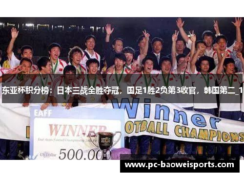 东亚杯积分榜：日本三战全胜夺冠，国足1胜2负第3收官，韩国第二_1